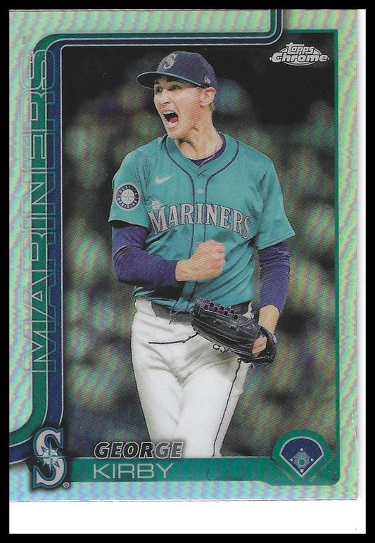 2025 Topps Chrome #223 George Kirby Refractors