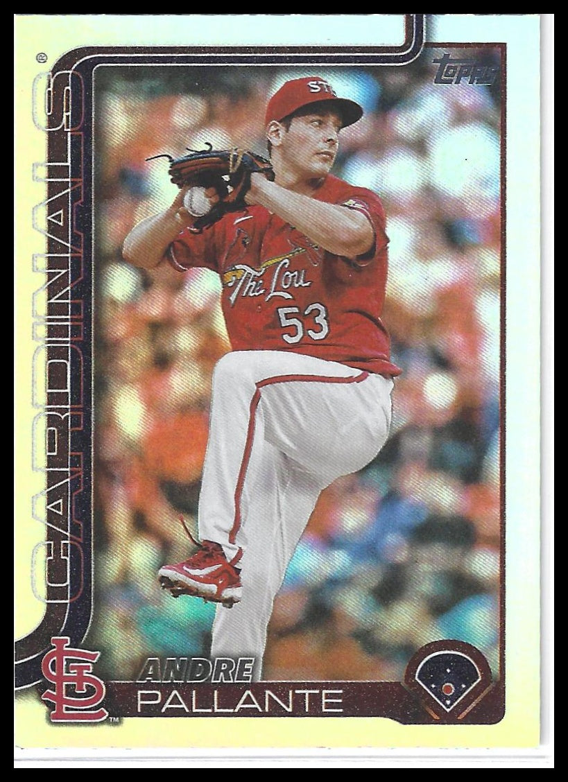 2025 Topps #623 Andre Pallante Rainbow Foil
