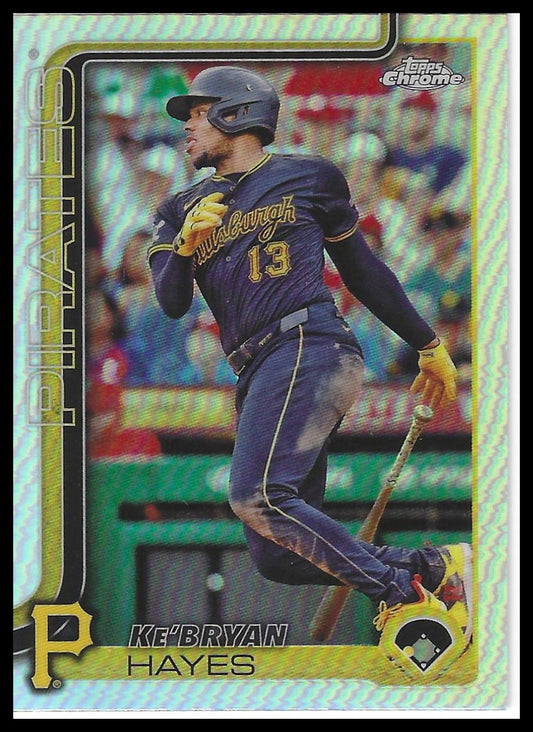 2025 Topps Chrome #196 Ke’Bryan Hayes Refractors