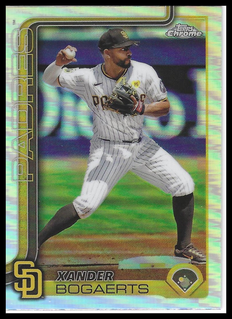 2025 Topps Chrome #229 Xander Bogaerts Refractors