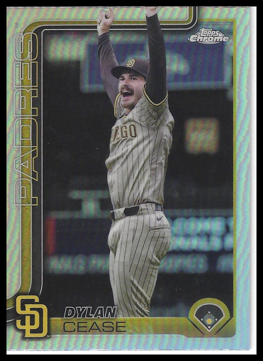 2025 Topps Chrome #212 Dylan Cease Refractors
