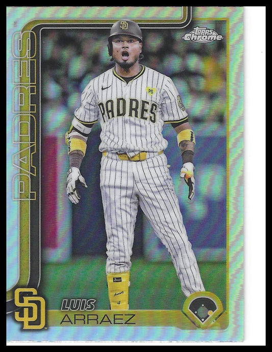 2025 Topps Chrome #216 Luis Arraez Refractors