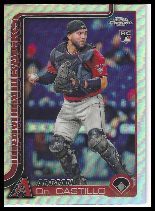 2025 Topps Chrome #240 Adrian Del Castillo Refractors