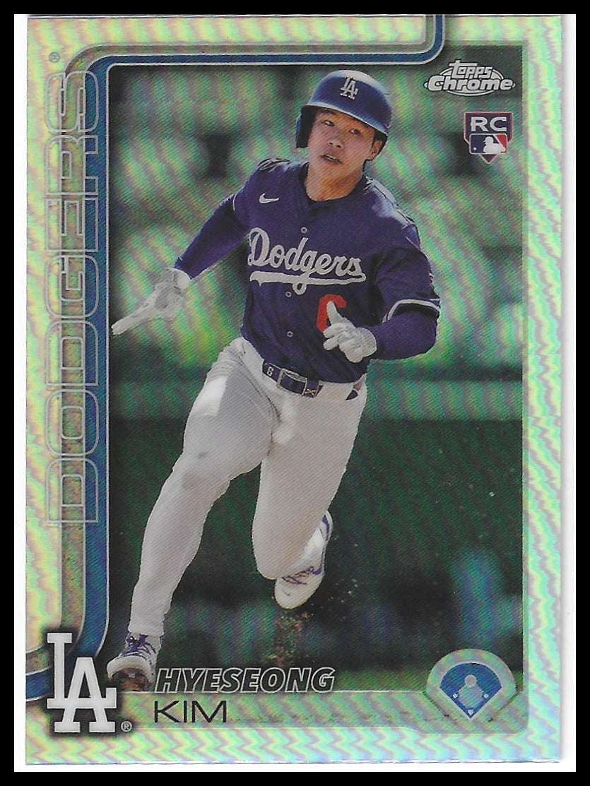 2025 Topps Chrome #152 Hyeseong Kim Refractors