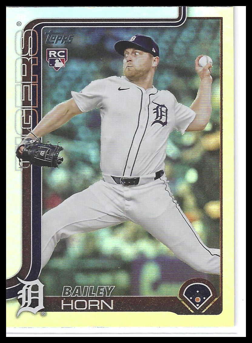 2025 Topps Update #US162 Bailey Horn Rainbow Foil