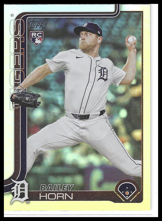2025 Topps Update #US162 Bailey Horn Rainbow Foil