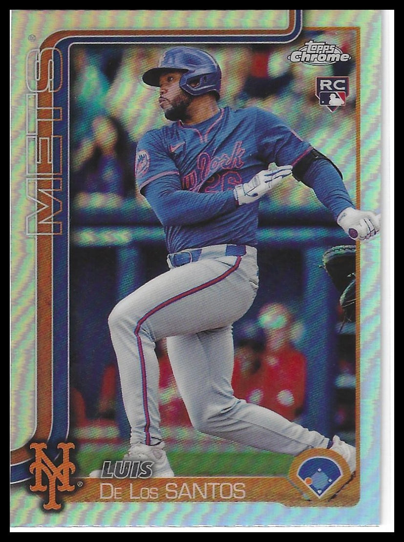 2025 Topps Chrome #74 Luis De Los Santos Refractors