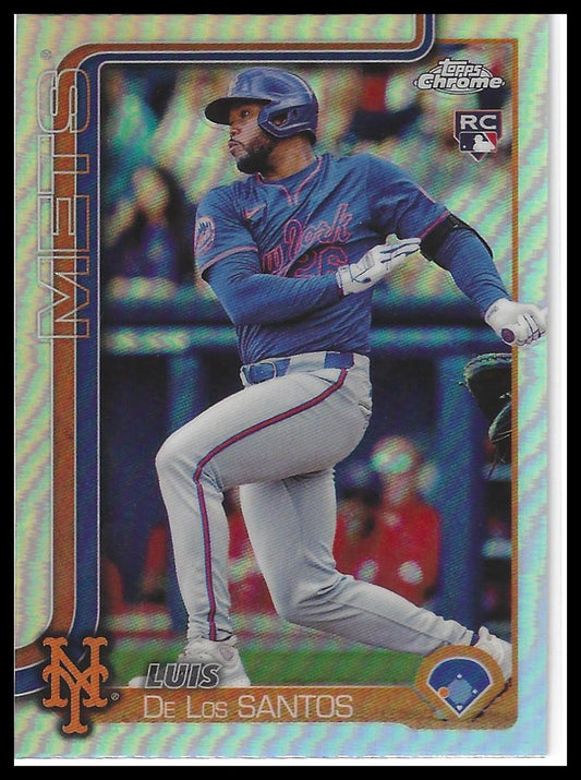 2025 Topps Chrome #74 Luis De Los Santos Refractors