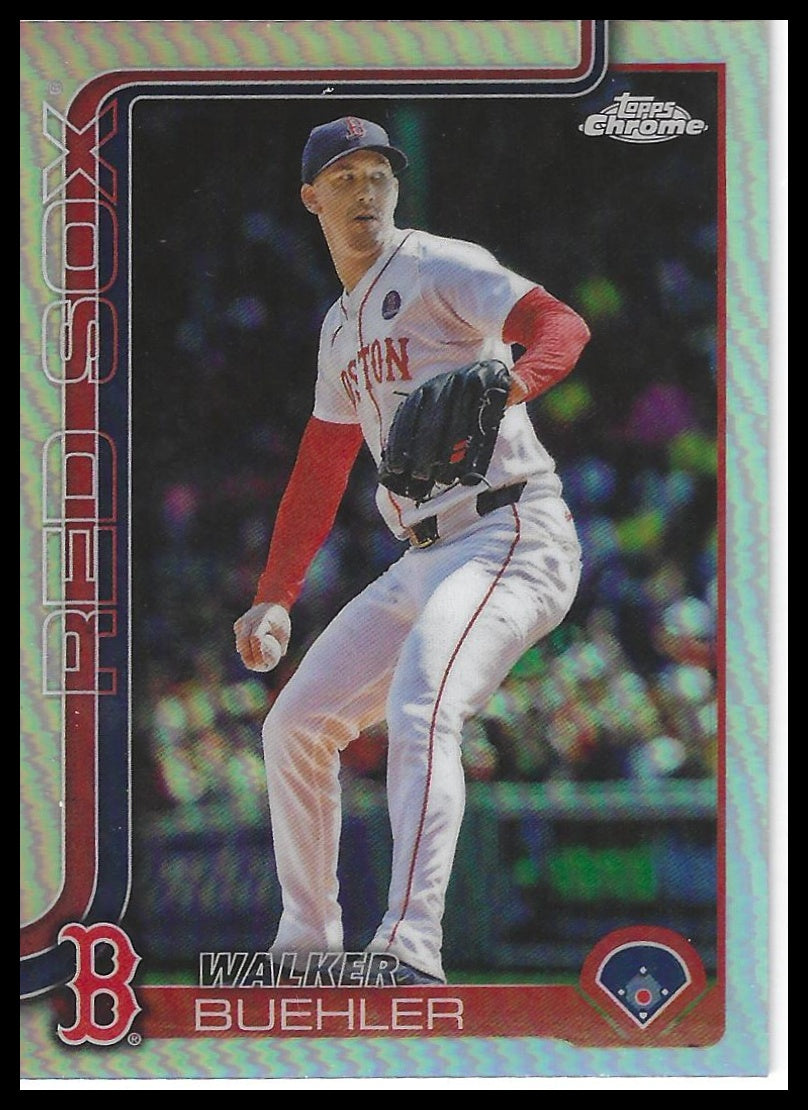 2025 Topps Chrome Update #USC55 Walker Buehler Refractors