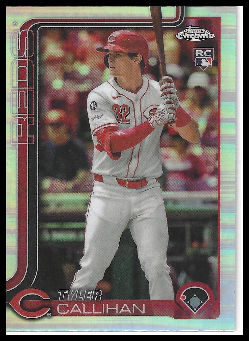 2025 Topps Chrome Update #USC156 Tyler Callihan Refractors