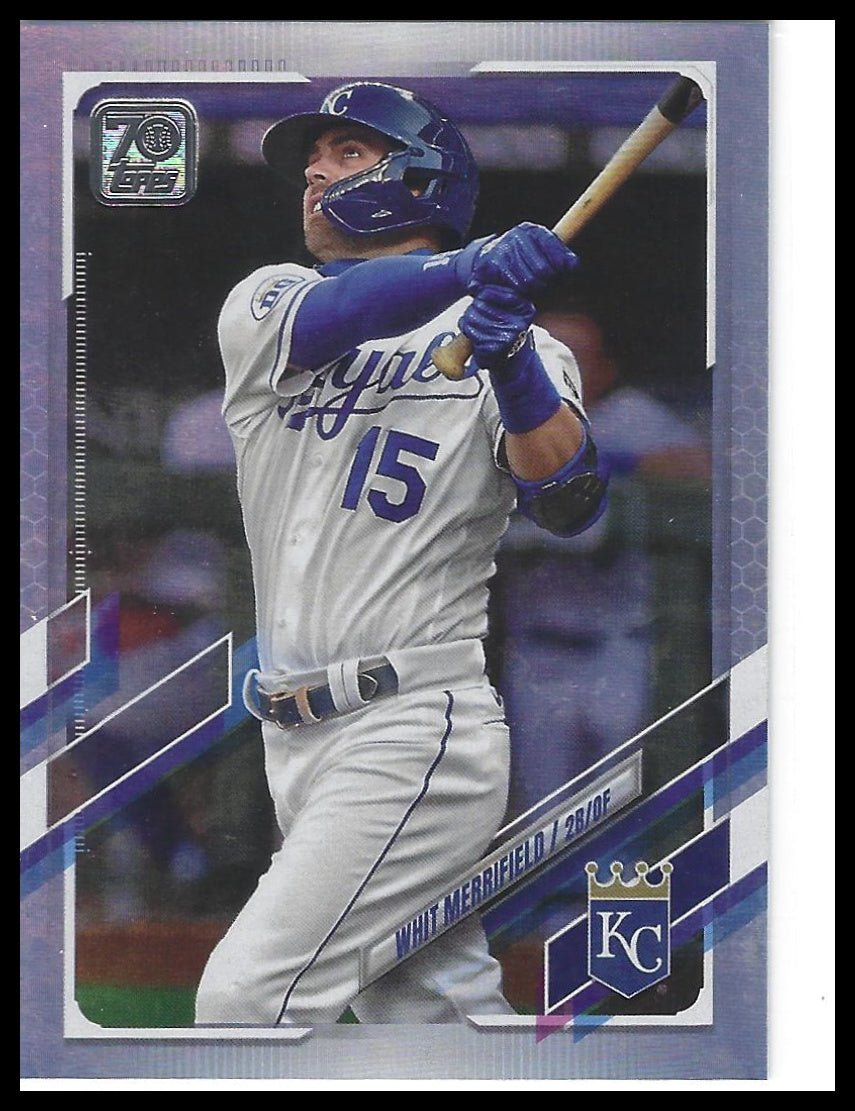2021 Topps Chrome #107 Whit Merrifield Refractor