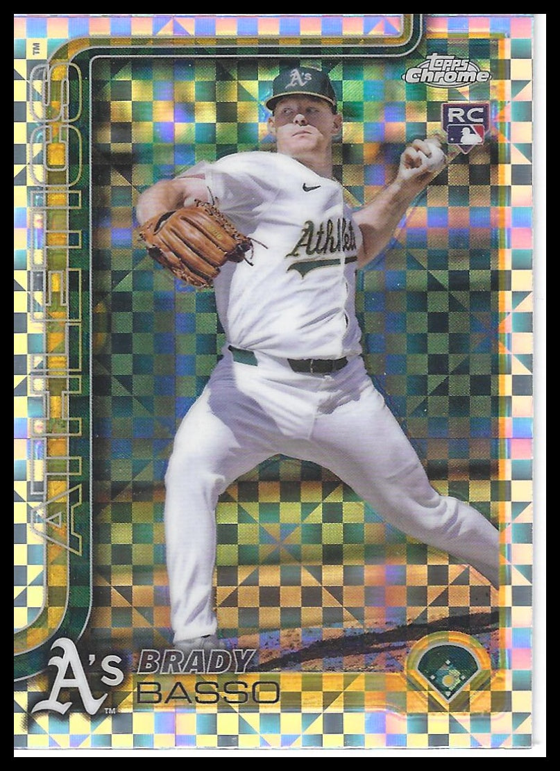 2025 Topps Chrome #205 Brady Basso X-Fractors