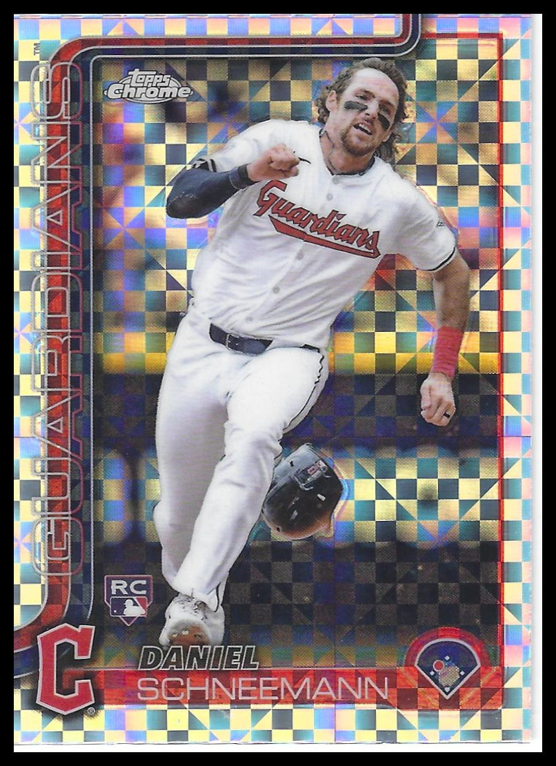 2025 Topps Chrome #43 Daniel Schneemann X-Fractors