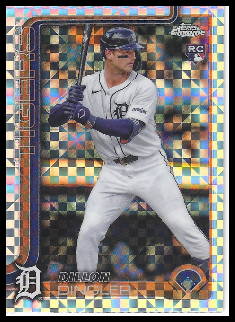 2025 Topps Chrome #274 Dillon Dingler X-Fractors
