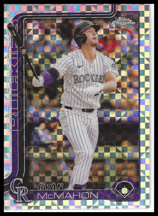 2025 Topps Chrome #66 Ryan McMahon X-Fractors