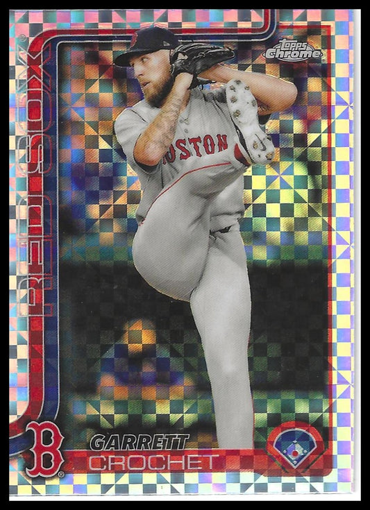 2025 Topps Chrome #264 Garrett Crochet X-Fractors