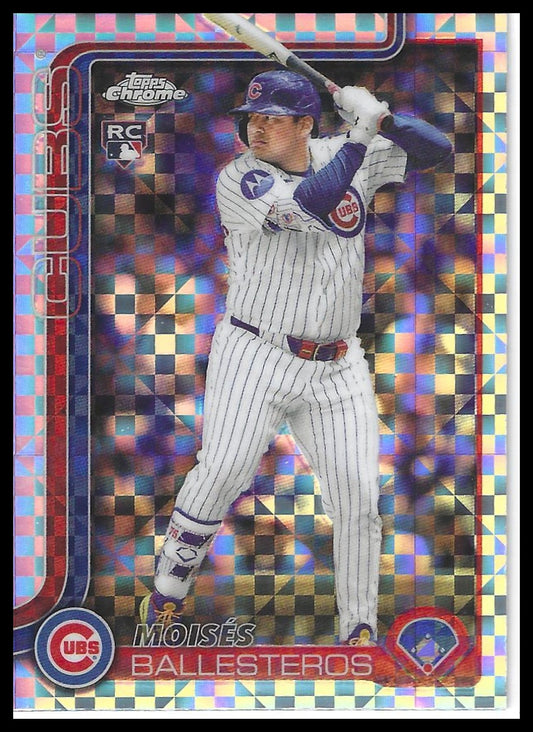 2025 Topps Chrome Update #USC93 Moisés Ballesteros X-Fractors