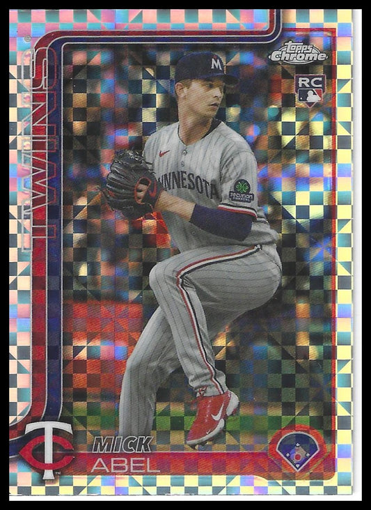 2025 Topps Chrome Update #USC49 Mick Abel X-Fractors