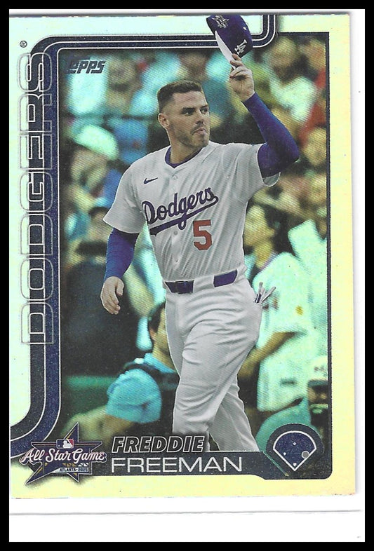 2025 Topps Update #ASG-4 Freddie Freeman 2025 All-Star Game