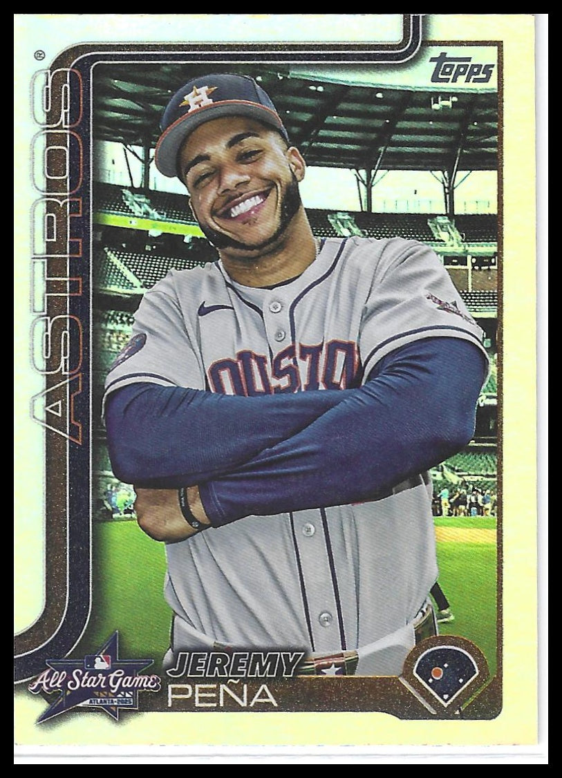 2025 Topps Update #ASG-31 Jeremy Peña 2025 All-Star Game