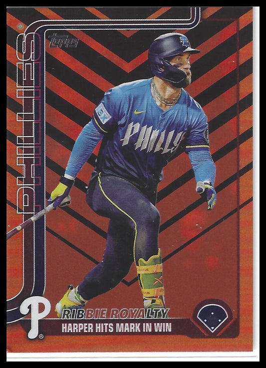 2025 Topps Update #US184 Bryce Harper Holiday