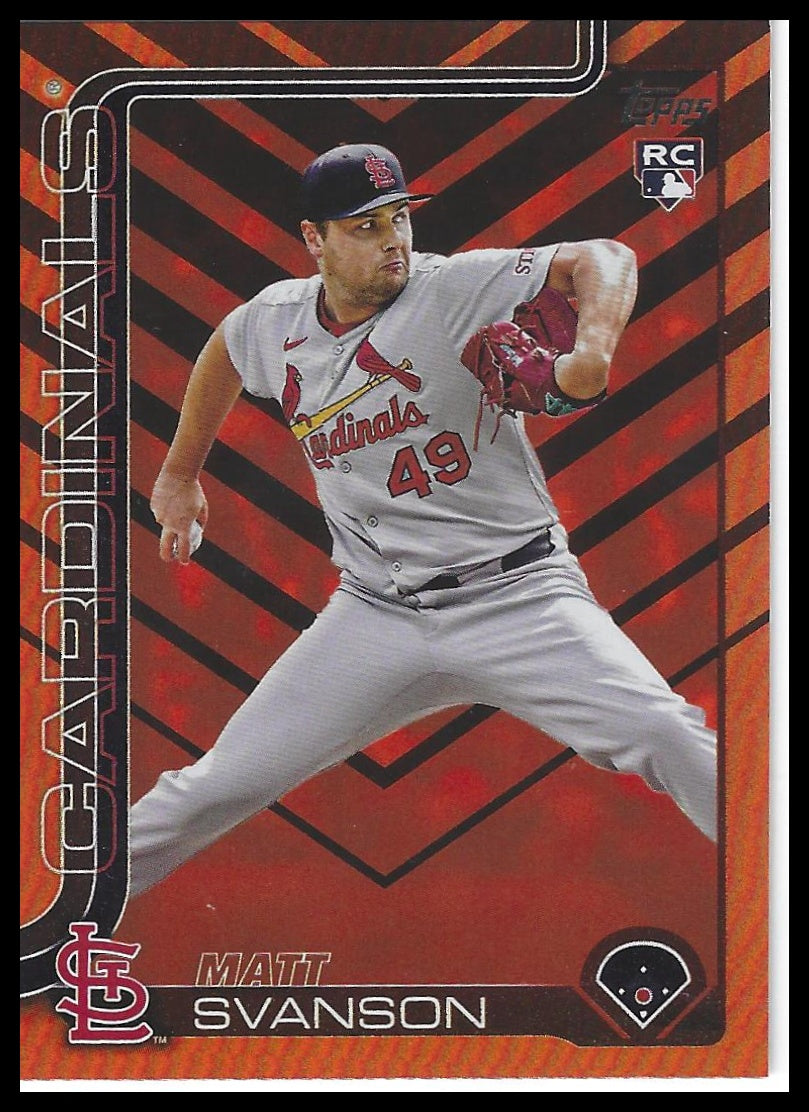 2025 Topps Update #US293 Matt Svanson Holiday