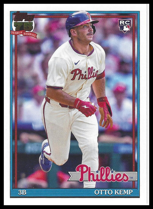 2026 Topps #T91-57 Otto Kemp 1991 Topps Baseball 35th Anniversary (Series One)