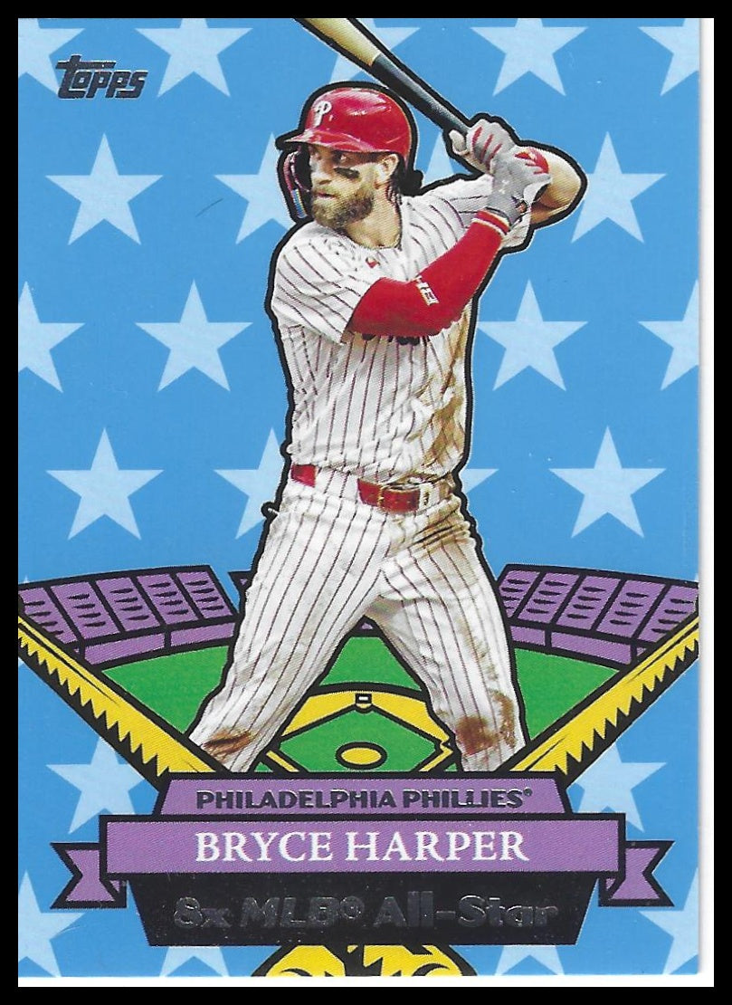2025 Topps Archives #07AS-10 Bryce Harper 2007 Topps All-Stars