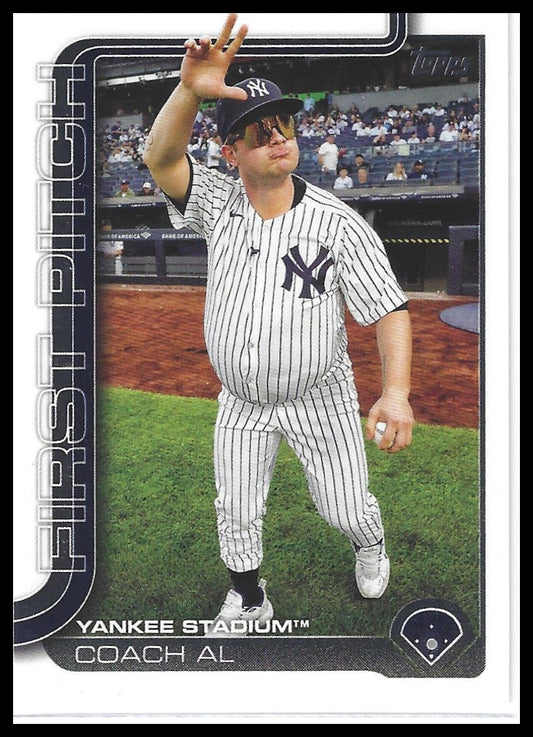 2025 Topps #FP-4 Coach Al First Pitch (Series One)