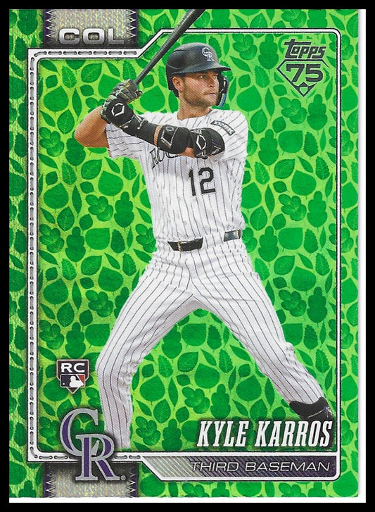 2026 Topps #334 Kyle Karros Holiday