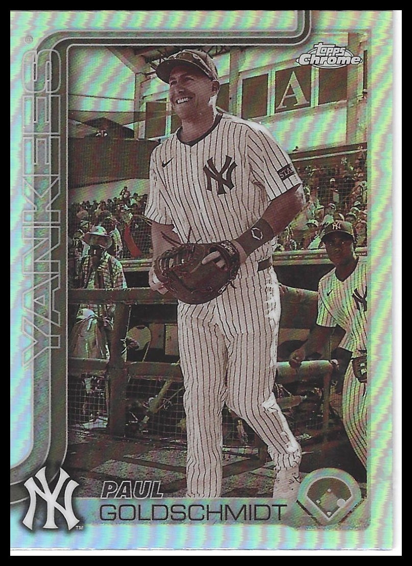 2025 Topps Chrome #168 Paul Goldschmidt Sepia Refractors