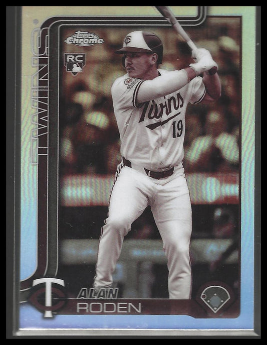 2025 Topps Chrome Update #USC41 Alan Roden Sepia Refractors