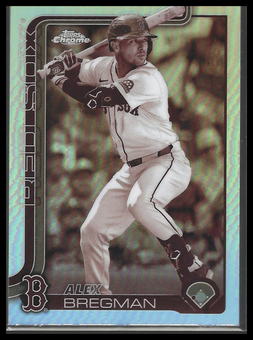 2025 Topps Chrome #247 Alex Bregman Sepia Refractors