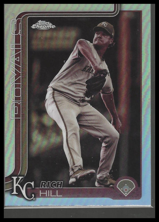 2025 Topps Chrome Update #USC64 Rich Hill Sepia Refractors