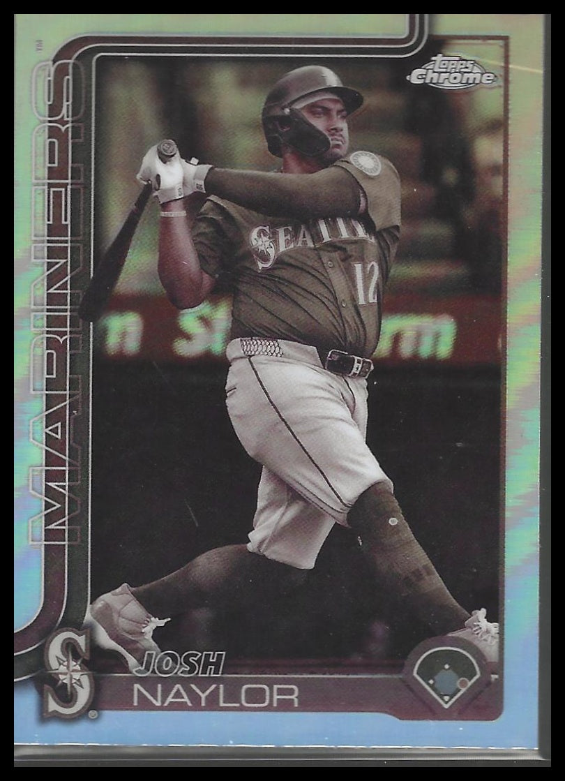 2025 Topps Chrome Update #USC62 Josh Naylor Sepia Refractors
