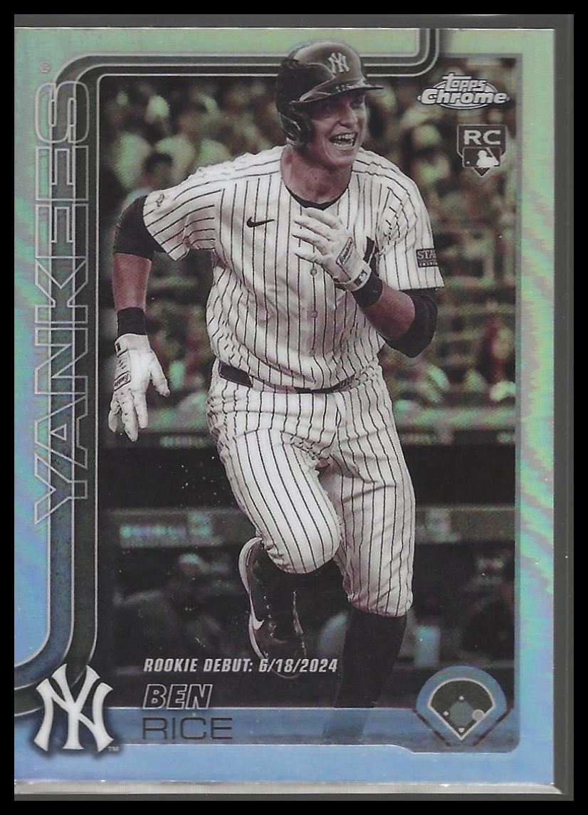 2025 Topps Chrome Update #USC138 Ben Rice Sepia Refractors