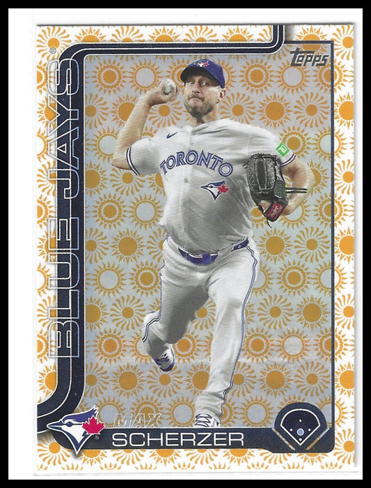 2025 Topps #686 Max Scherzer Holiday