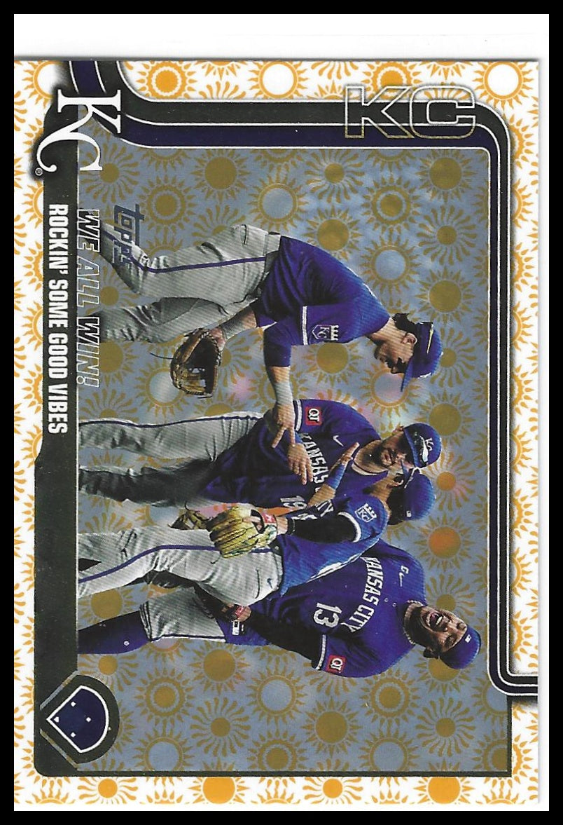 2025 Topps #436 We All Win! Rockin’ Some Good Vibes Holiday
