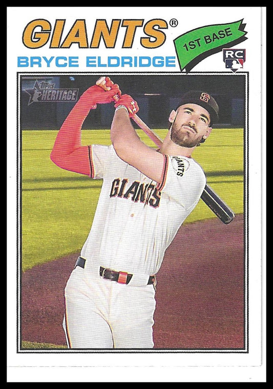 2026 Topps Heritage #310 Bryce Eldridge