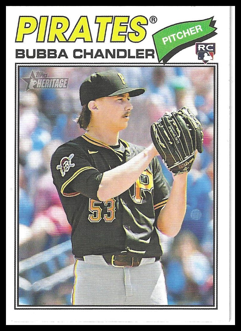 2026 Topps Heritage #265 Bubba Chandler