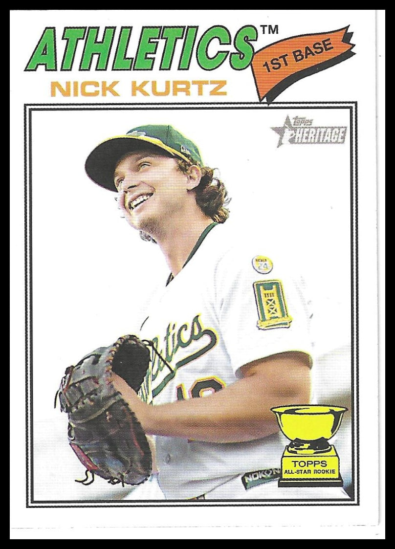 2026 Topps Heritage #275 Nick Kurtz