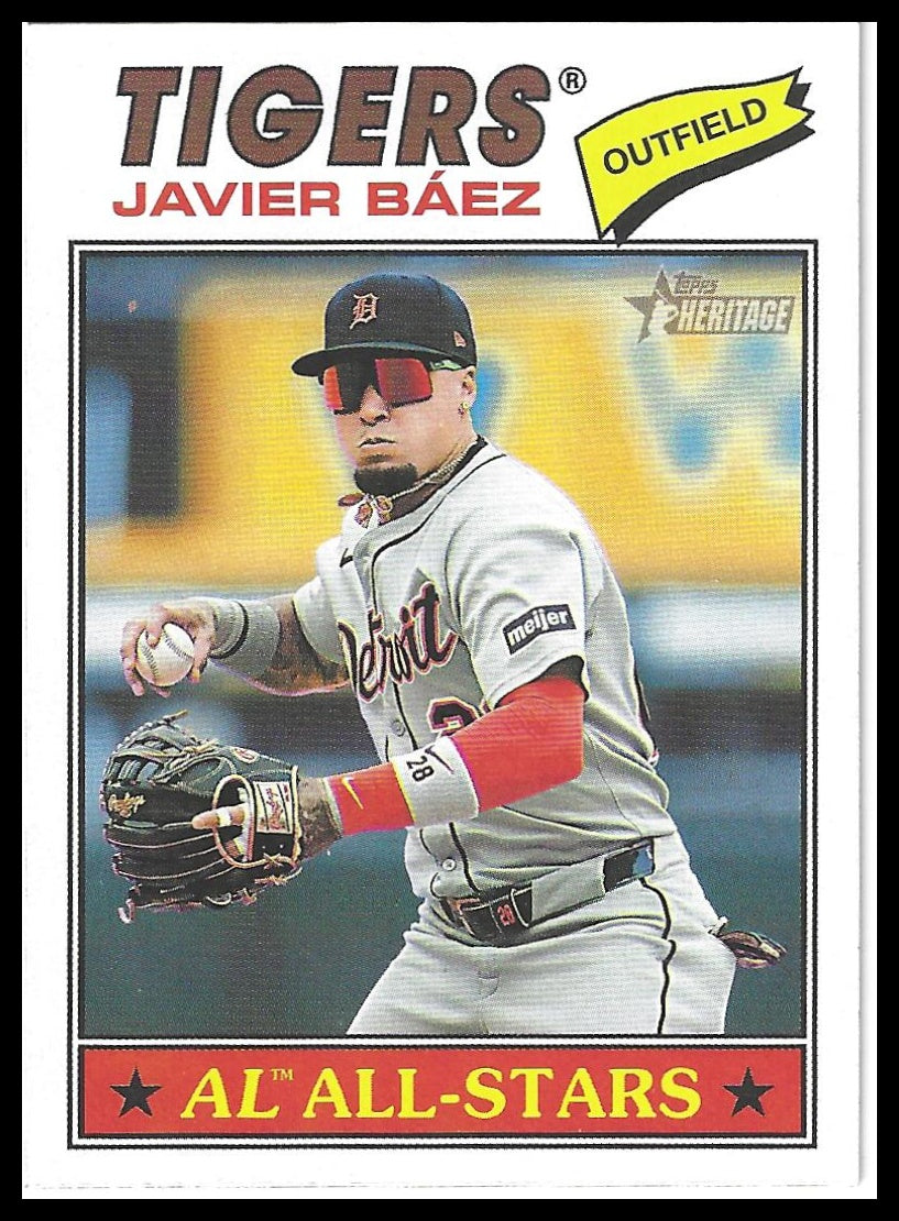 2026 Topps Heritage #107 Javier Báez
