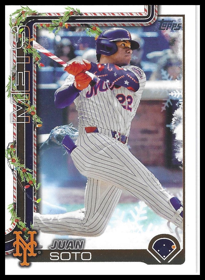 2025 Topps Holiday #H150b Juan Soto