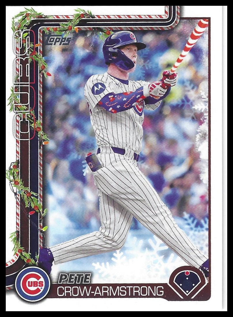 2025 Topps Holiday #H41b Pete Crow-Armstrong