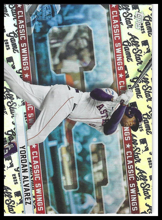 2025 Topps All-Star Game #CS-4 Yordan Alvarez Classic Swings