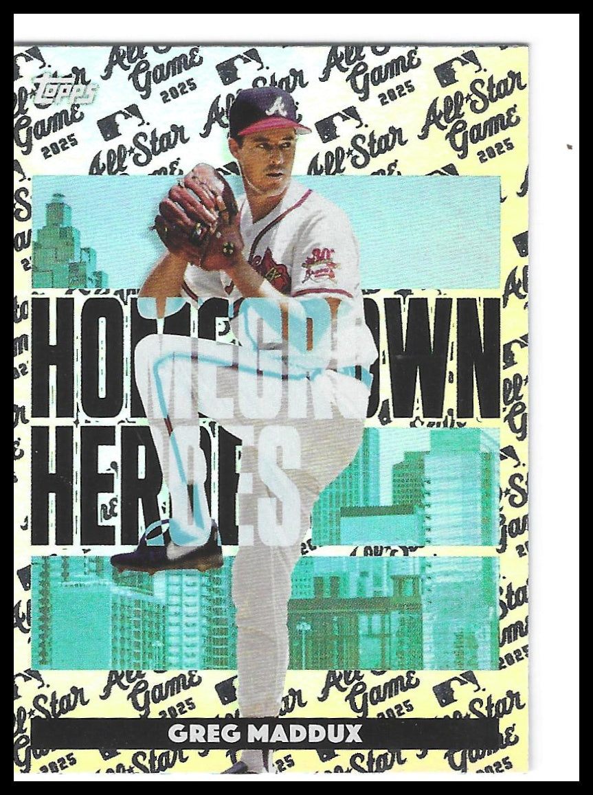 2025 Topps All-Star Game #HH-2 Greg Maddux Homegrown Heroes