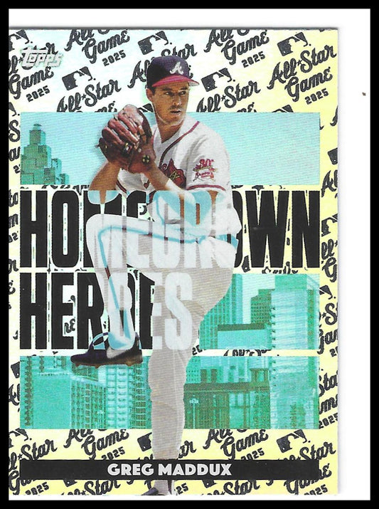 2025 Topps All-Star Game #HH-2 Greg Maddux Homegrown Heroes