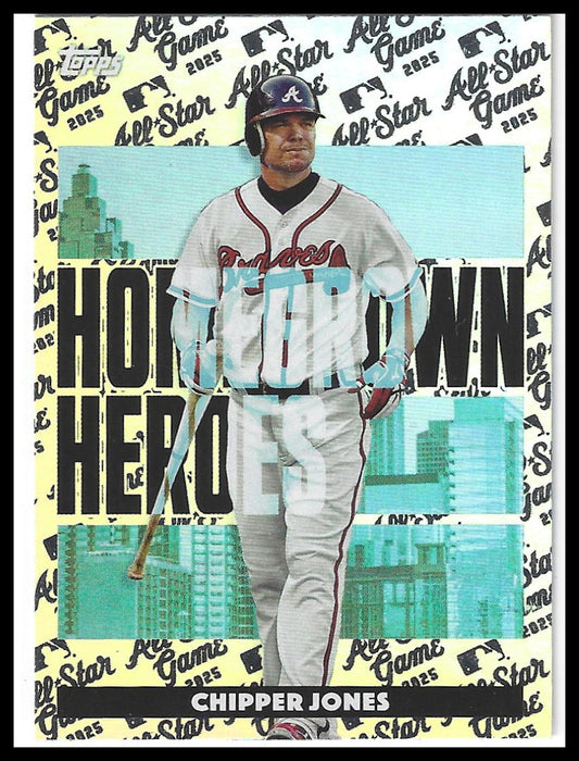 2025 Topps All-Star Game #HH-3 Chipper Jones Homegrown Heroes