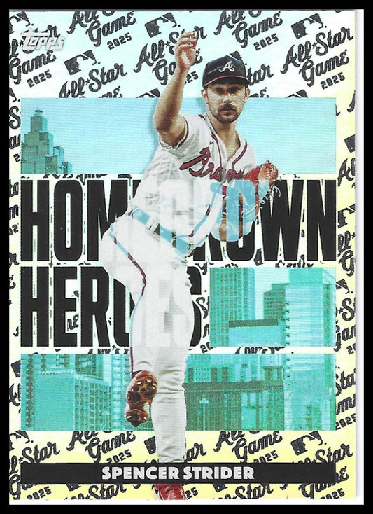 2025 Topps All-Star Game #HH-10 Spencer Strider Homegrown Heroes