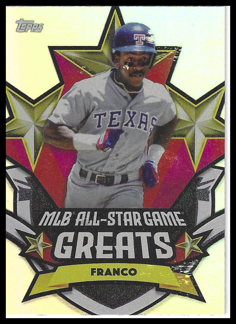 2025 Topps All-Star Game #ASGG-24 Julio Franco All-Star Game Greats